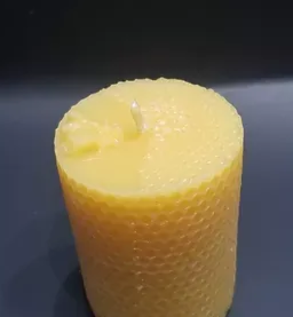 Beeswax Candle Round Pillar Candle