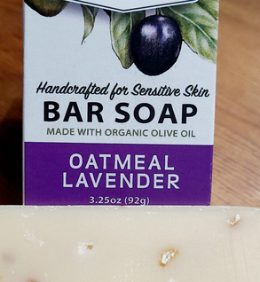 Oatmeal Lavender Bar Soap