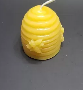 Beeswax Candle  Small Beehive Candle